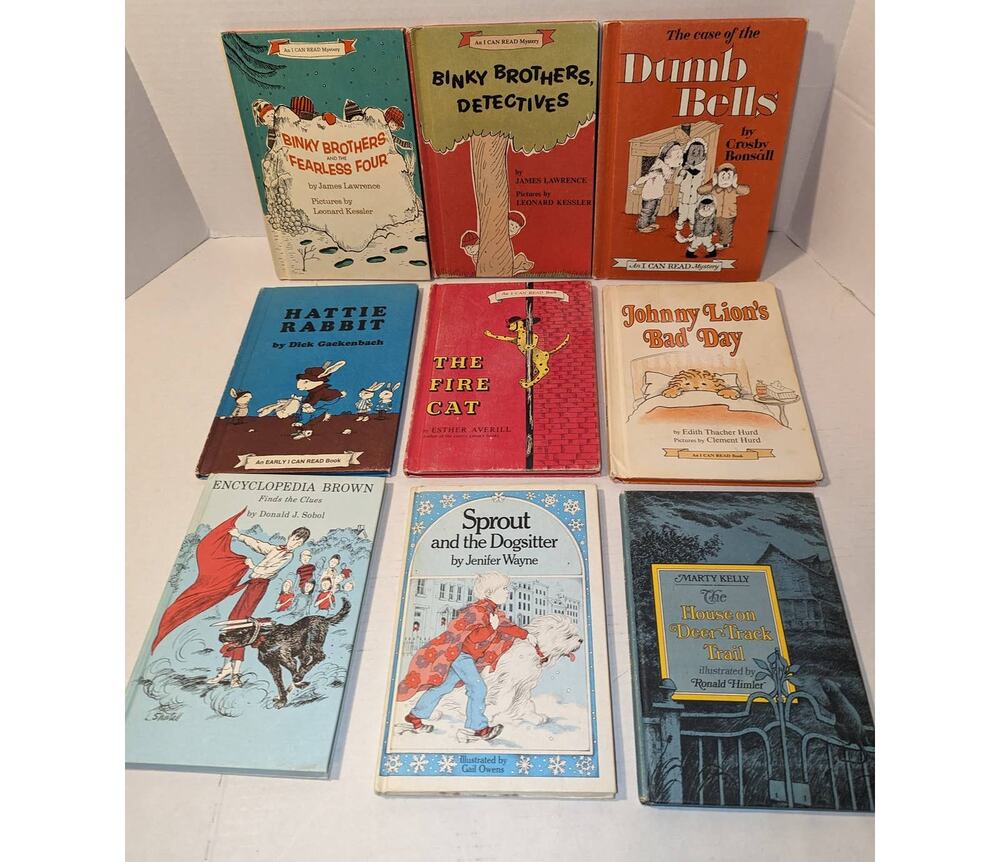 Lot 6 Early Reader's I Can Read HC Children's Books Weekly Reader Near Mint